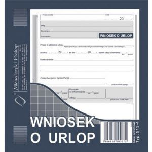 Druk MiP Wniosek o Urlop 2/3 A5/40